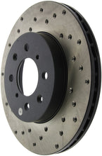 Load image into Gallery viewer, StopTech 90-01 Integra (EXC Type R) / 90-05 Honda Civic Cross Drilled Right Front Rotor
