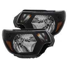 Load image into Gallery viewer, ANZO 2012-2015 Toyota Tacoma Crystal Headlights Black

