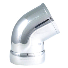 Load image into Gallery viewer, Spectre Universal Intake Elbow Tube (ABS) w/Collar 3in. OD / 60 Degree - Chrome
