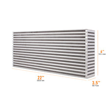 Load image into Gallery viewer, Mishimoto Universal Air-to-Air Intercooler Core - 22in / 6in / 3.5in

