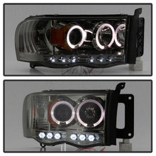 Load image into Gallery viewer, Spyder Dodge Ram 1500 02-05/Ram 2500 03-05 Projector Headlights LED Halo LED Smke PRO-YD-DR02-HL-SMC

