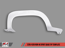 Load image into Gallery viewer, AWE Tuning BMW F3X 328i/428i Non-M Sport Quad Tip Marking Template
