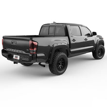 Load image into Gallery viewer, EGR 16+ Toyota Tacoma w/Mudflap Bolt-On Look Color Match Fender Flares - Set - Black
