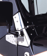 Load image into Gallery viewer, Rugged Ridge 97-02 Jeep Wrangler TJ Stainless Steel Mirror Relocation Brackets
