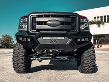 Load image into Gallery viewer, Road Armor 11-16 Ford F-250 SPARTAN Front Bumper Bolt-On Pre-Runner Guard - Tex Blk
