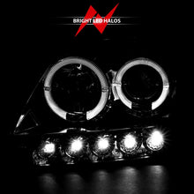 Load image into Gallery viewer, ANZO 1997.5-2003 Ford F-150 Projector Headlights w/ Halo and LED Chrome 1pc
