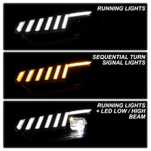 Load image into Gallery viewer, Spyder 13-16 Audi A4/S4 HID Model Only High-Power LED Headlights - Black PRO-YD-AA413HIDAP-BK
