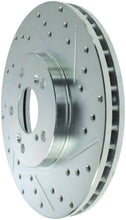 Load image into Gallery viewer, StopTech Select Sport 99-08 Acura TL (STD Caliper) / 01-03 CL Slotted and Drilled Left Front Rotor
