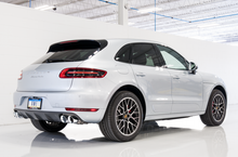 Load image into Gallery viewer, AWE Tuning Porsche Macan Track Edition Exhaust System - Chrome Silver 102mm Tips
