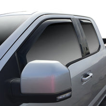Load image into Gallery viewer, Westin 2015-2018 Ford F-150 SuperCab Wade In-Channel Wind Deflector 4pc - Smoke
