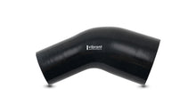 Load image into Gallery viewer, Vibrant 45 Degree Silicone Transition Elbow Hose ID 2.25in x 2.00in
