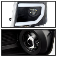 Load image into Gallery viewer, Spyder Ford F150 13-14 Projector Fctry Xenon Model- Light Bar DRL Blk PRO-YD-FF15013-LBDRL-HID-BK
