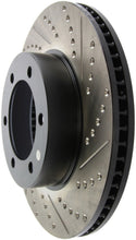 Load image into Gallery viewer, StopTech 00-06 Toyota Tundra / 01-07 Toyota Sequoia Front Left Slotted &amp; Drilled Rotor
