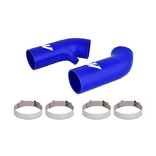 Load image into Gallery viewer, Mishimoto 09+ Nissan 370Z Blue Silicone Air Intake Hose Kit
