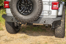 Load image into Gallery viewer, Rugged Ridge Spartan Rear Bumper Full Width 18-20 Jeep Wrangler JL
