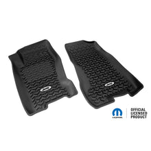 Load image into Gallery viewer, Rugged Ridge Floor Liner Front Black 1999-2004 Jeep Logo Grand Cherokee WJ
