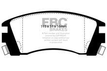 Load image into Gallery viewer, EBC 91-93 Nissan NX 2.0 Greenstuff Front Brake Pads
