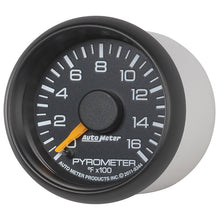 Load image into Gallery viewer, Autometer Factory Match GM 2-1/16in 1600 Degree Electric Pyrometer (EGT) Gauge
