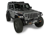Load image into Gallery viewer, Rugged Ridge Arcus Front Bumper Tube Overrider Black 18-20 Jeep Wrangler JL
