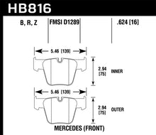 Load image into Gallery viewer, Hawk 08-14 Mercedes-Benz CL63 AMG/CL65 AMG Performance Ceramic Street Front Brake Pads
