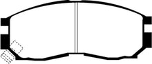 Load image into Gallery viewer, EBC 95-99 Chrysler Sebring Coupe 2.0 Redstuff Front Brake Pads
