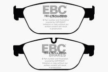 Load image into Gallery viewer, EBC 11-12 Audi A8 Quattro 3.0 Supercharged Redstuff Front Brake Pads
