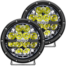 Load image into Gallery viewer, Rigid Industries 360-Series 6in LED Off-Road Spot Beam - White Backlight (Pair)
