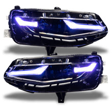 Load image into Gallery viewer, Oracle 19-21 Chevy Camaro LS/LT RGB+A Headlight DRL Upgrade Kit - ColorSHIFT w/ 2.0 Controller
