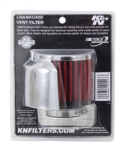 Load image into Gallery viewer, K&amp;N 1.375in Flange ID x 3in OD x 2.5in Height Clamp On Crankcase Vent Filter
