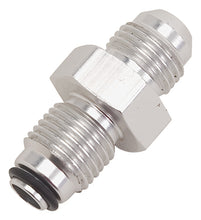 Load image into Gallery viewer, Russell Performance -6 AN (male to 1/2in-20 O-ring seal) Power Steering Adapter. Clear anodized
