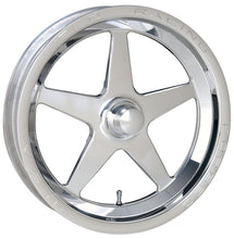 Load image into Gallery viewer, Weld Alumastar 1-Piece 15x3.5 / Strange Spindle MT / 1.75in. BS Polished Wheel - Non-Beadlock
