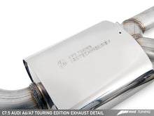 Load image into Gallery viewer, AWE Tuning Audi C7.5 A7 3.0T Touring Edition Exhaust - Quad Outlet Chrome Silver Tips
