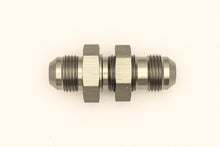 Load image into Gallery viewer, DeatschWerks 8AN Male Flare To 8AN Male Flare Bulkhead Adapter (Incl. Nut)
