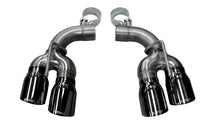 Load image into Gallery viewer, Corsa 2017 Chevy Camaro ZL1 2.75in Inlet / 4.0in Outlet Black PVD Tip Kit (For Corsa Exhaust Only)
