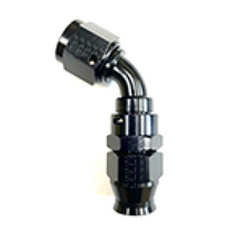 Load image into Gallery viewer, Fragola -8AN Real Street x 60 Degree Hose End Black For PTFE Hose

