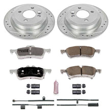 Load image into Gallery viewer, Power Stop 02-06 Mini Cooper Rear Z26 Street Warrior Brake Kit
