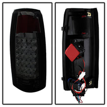 Load image into Gallery viewer, Xtune Yukon Denali 99-00 LED Tail Lights w/ 3rd LED Brake Light Smoked ALT-JH-CCK88-LED-SET-SM
