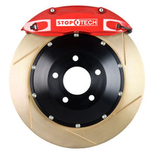 Load image into Gallery viewer, StopTech Porsche 911 05-10 Carrera Front BBK ST-40 Caliper Red / 2pc Zinc Slotted 355x32mm Rotor
