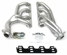 Load image into Gallery viewer, JBA 65-73 Ford Mustang 351W SBF w/T-5/Cable Clutch 1-5/8in Primary Silver Ctd Mid Length Header
