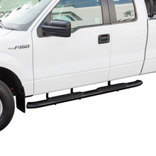 Load image into Gallery viewer, Westin 2009-2014 Ford F-150 SuperCab PRO TRAXX 5 Oval Nerf Step Bars - Black

