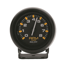 Load image into Gallery viewer, Autometer Autogage 3-3/4in. 0-8K RPM Black Dial/Black Case Pedestal Tachometer
