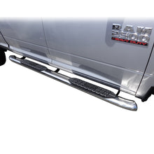 Load image into Gallery viewer, Westin 2009-2018 Dodge/Ram 1500/2500/3500 Crew Cab PRO TRAXX 5 Oval Nerf Step Bars - SS
