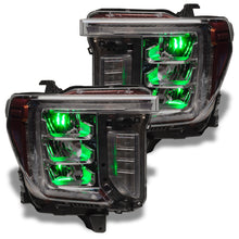 Load image into Gallery viewer, Oracle 19-21 Silverado/Sierra 1500 RGB Demon Eye Headlight Upgrade Kit - ColorSHIFT w/o Controller
