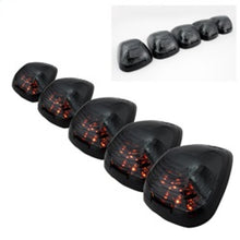 Load image into Gallery viewer, xTune Ford SuperDuty F250-F250 99-15 Amber LED Cab Roof lights - Smoke ACC-LED-FDSD99-CR-SM
