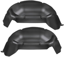 Load image into Gallery viewer, Husky Liners 11-14 Ford F-250/F-350 Super Duty Black Rear Wheel Well Guards
