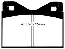 Load image into Gallery viewer, EBC 71-75 Ferrari 365 GTBB 4.4 Redstuff Rear Brake Pads
