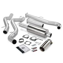 Load image into Gallery viewer, Banks Power 01-04 Chevy 6.6L SCLB Monster Exhaust System - SS Single Exhaust w/ Chrome Tip
