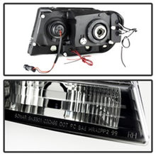 Load image into Gallery viewer, Spyder Jeep Grand Cherokee 99-04 Projector Headlights LED Halo LED Black Smoke PRO-YD-JGC99-HL-BSM

