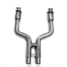 Load image into Gallery viewer, Kooks 11-14 Ford Shelby GT500 5.4L / 5.8L 4V 3in x 2 3/4in OEM GREEN Cat SS H-Pipe Kooks HDR Req
