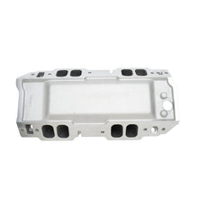 Load image into Gallery viewer, Edelbrock Manifold Chevy BB 9 8 Deck (Short) Super Victor 565 Thick Flange Rect Port Heads
